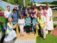 Bushy Leaze unveils nursery gardens
