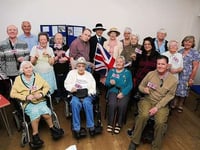 Patriotic folk mark VE Day anniversary