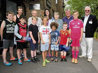 Village full of good sports for a day