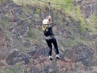 Glenda zips it for centre