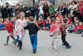Wolborough school children have a spring in their step
