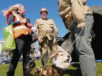 Weekend commemorates end of second world war