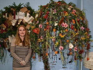 Floral finery wins a medal