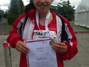 National schools silver for Molly