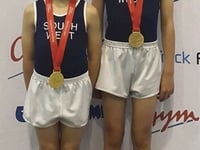 GB tumbling titles for Alfie and Max