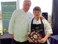 Jamie cooks up winning dish