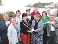 Barmy Boxing Day bathers hand  out a right royal £10,000 for charity