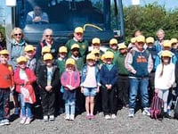 Charity treats kids  to Folly Farm trip