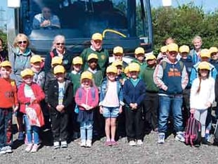 Charity treats kids  to Folly Farm trip
