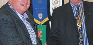 New Rotary Club member welcomed