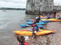Big turnout of paddlers for annual Pembroke River Race