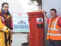 Tenby lifeboat gets Royal Mail stamp of approval