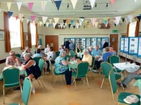 Garden visitors help  keep hall running
