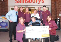 Bags of money for the Harriet Davis Trust