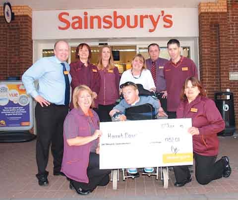 Bags of money for the Harriet Davis Trust