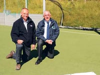 Astroturf upgrade for Narberth pitch