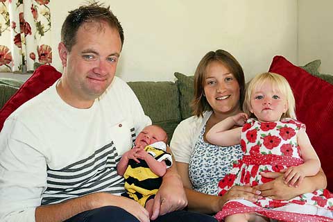 Royal visitors part of baby’s first week