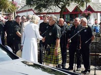 Royal visitors charm the community of Bude