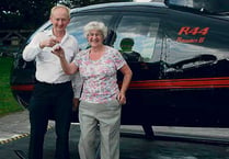 Eighty-year-old student takes to the skies in new ’copter