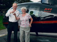 Eighty-year-old student takes to the skies in new ’copter