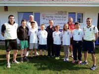 England cricketer impressed with local talent during skills session in Tintagel