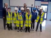Taylor Wimpey promotes importance of health and safety to pupils at Windmill Hill Academy