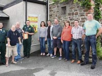 Defibrillator installed outside village pub
