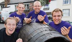 Can you beat the veteran tar barrel pullers of Hatherleigh?