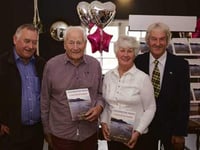 Official book launch for Alfred’s Crackington memoirs held at Coombe Barton Inn