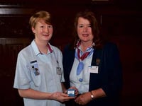 Launceston's Emily Creber receives highest Girlguiding award
