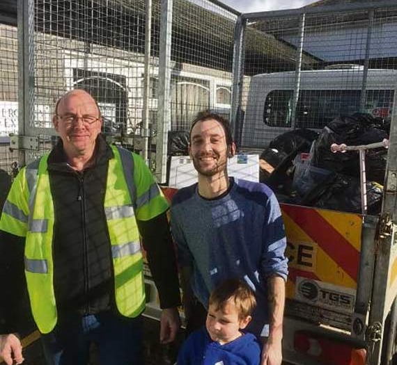 Over 40 bags collected during Callington's first community litter pick