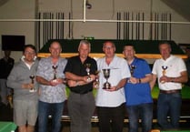 Calstock F win the Launceston and District Snooker League