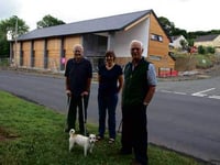 Milestone reached as last tile is placed on roof of new Lifton Community Centre