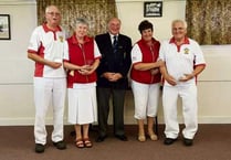Dunheved quartet come second in Bere Alston?Mixed Fours