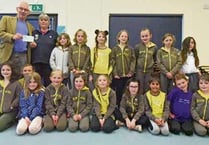 1st Camelford Brownies get a welcome surprise
