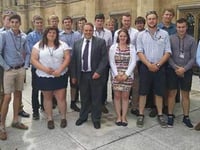 Apprentices take to the capital to discuss rural issues and Brexit