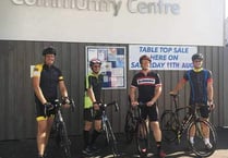 Cycle raises funds for centre