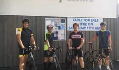 Cycle raises funds for centre
