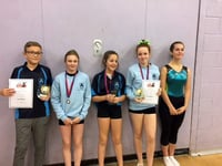 Golds and silvers aplenty for trampolinists in Taunton