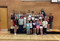 Trampolinists travel to Totnes for Tornadoes club competition