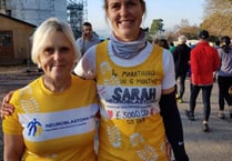 Sarah completes four marathons raising over £4,000