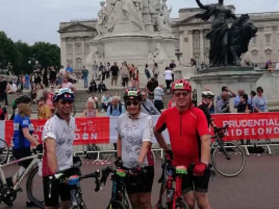 Community centre boost from cycle ride