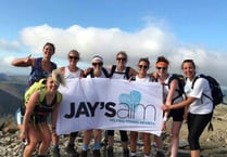Mission accomplished — eight friends complete the Three Peaks Challenge raising thousands for Jay's AIM