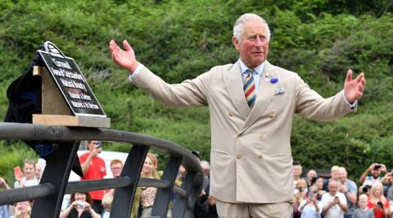 Royal seal of approval for Boscastle