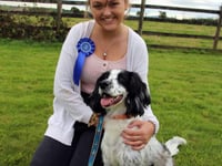 Dog show helps Megan on her travels