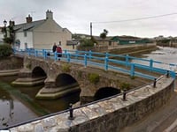 Bude bridge set to reopen for half-term