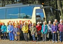 First coach trip after lockdown for flower and garden group