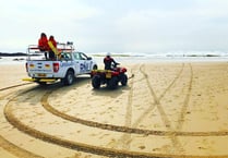 Which beaches have lifeguards over half term?
