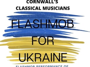 Musicians to take part in a flashmob event in Truro as a protest against the invasion of Ukraine