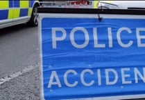 Three people injured in A38 collision